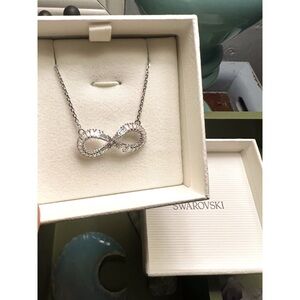 Swarovski Hyperbola Infinity Pendant